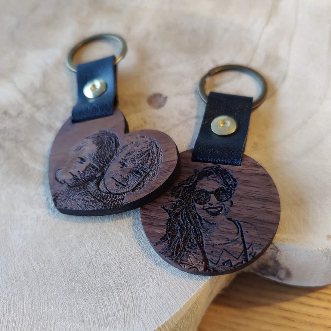 Houten sleutelhanger met foto Houten sleutelhanger met foto - Afbeelding 5